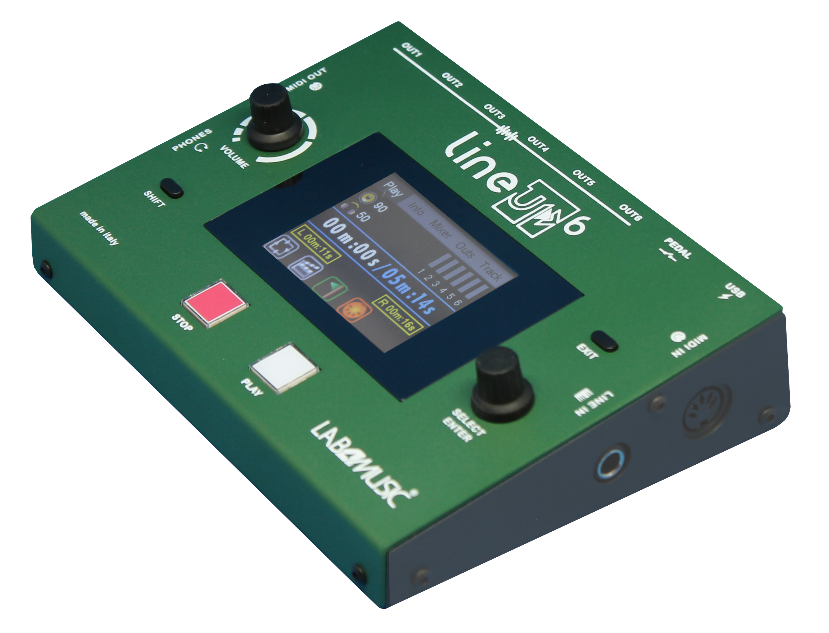 Lineup6 Backing-Track-Player